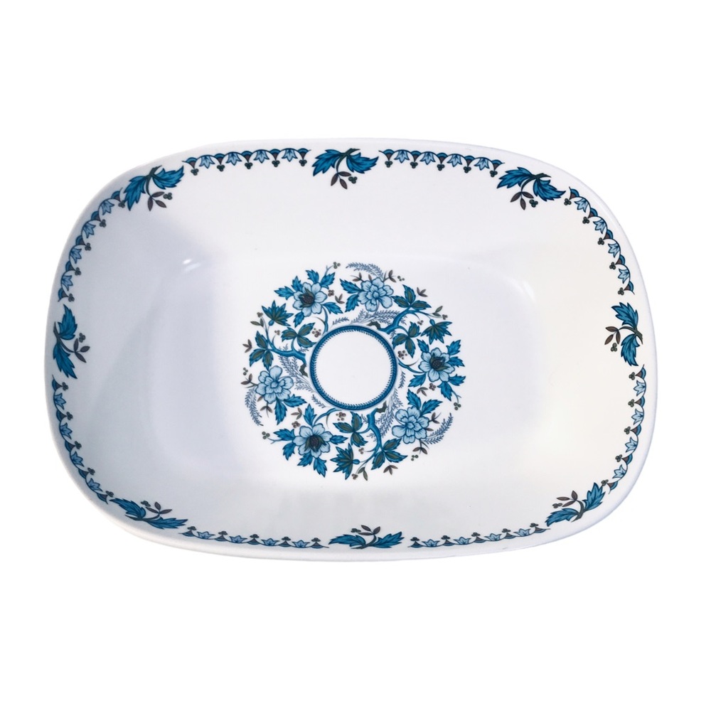 Noritake Progression Blue Moon 9022 Serving Vegetable Bowl Japan 9.75” Vintage